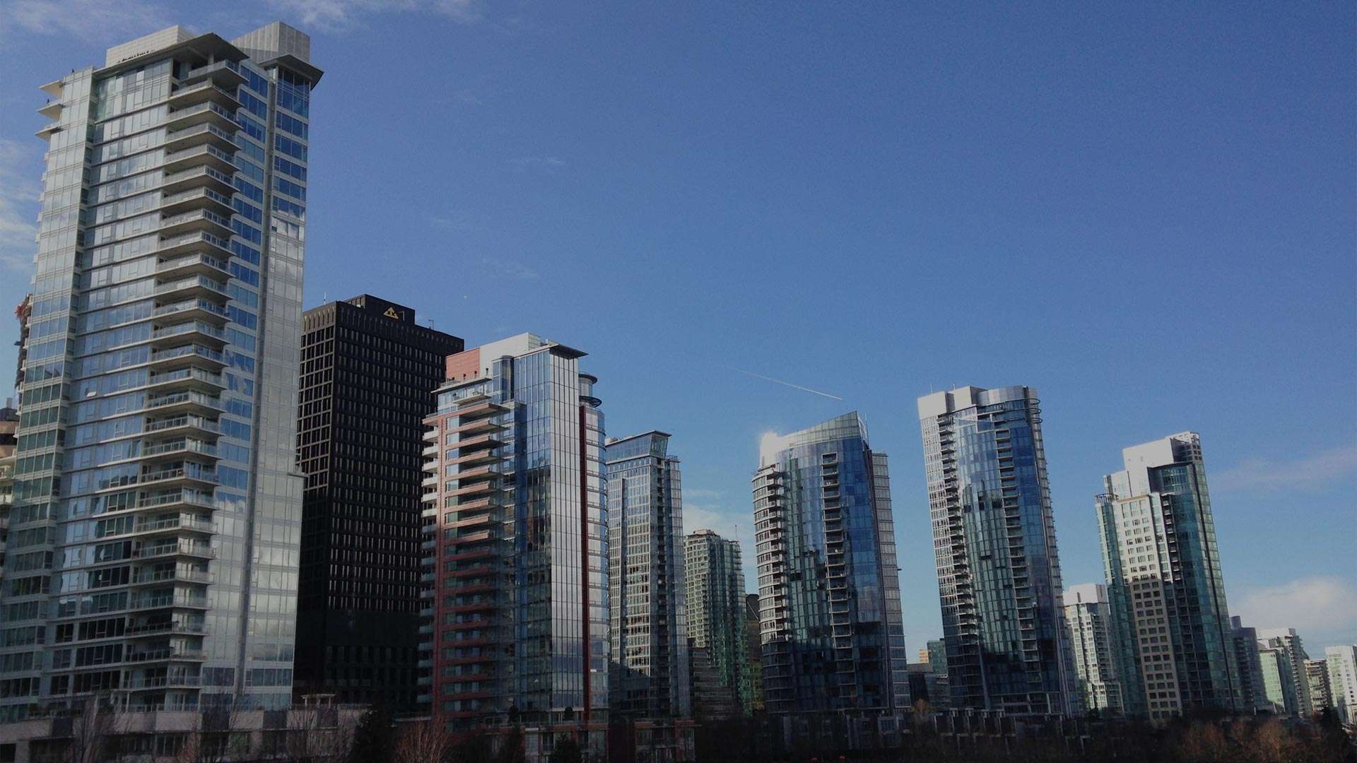 view of tall buildings